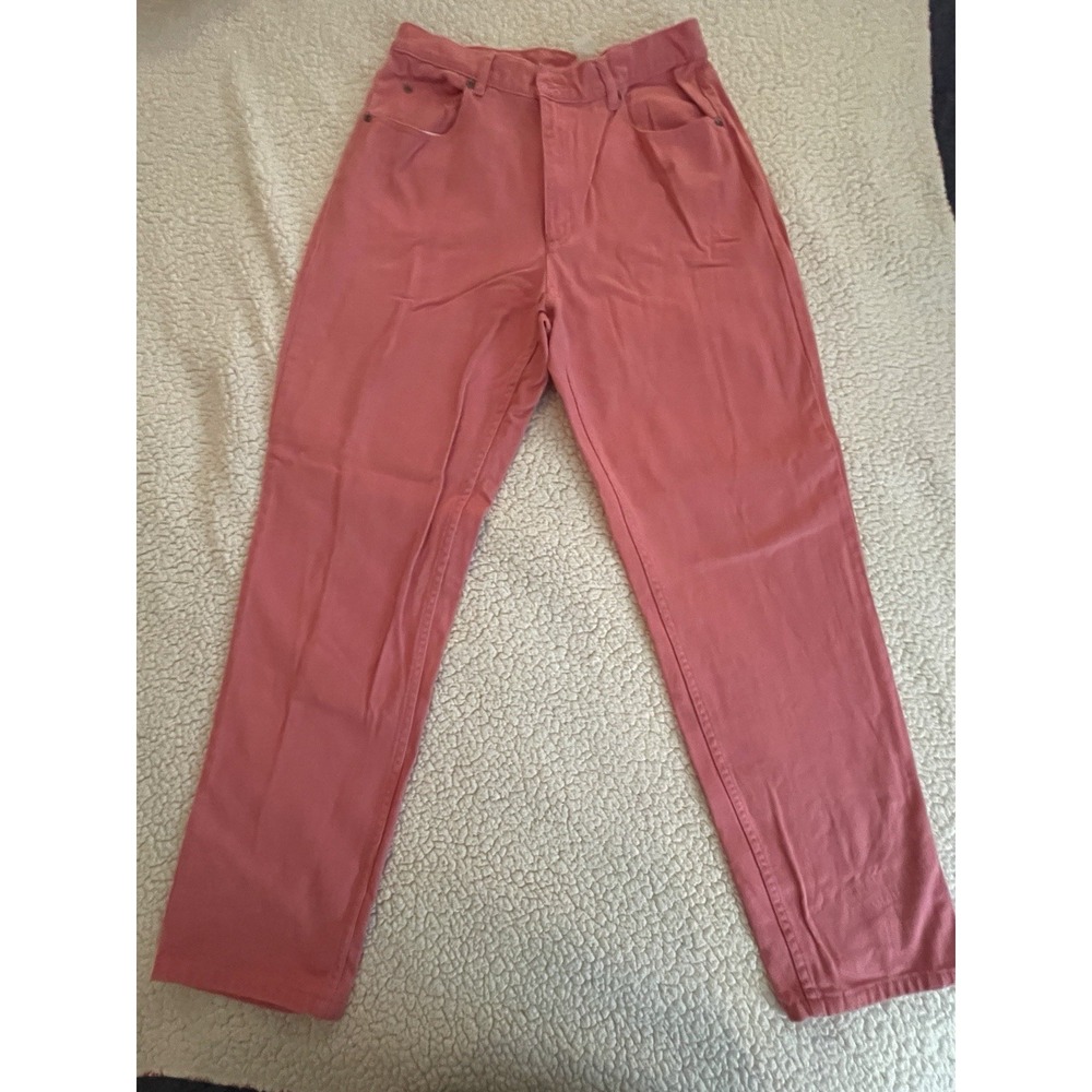 Ruby Rd. Colored Jeans Stretch High Rise Salmon Pink - Sz 12
